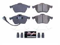 ES#3991087 - Z23-687A - Z23 Evolution Sport Front Brake Pad Set - Carbon-Fiber Ceramic formula offers excellent braking performance - Power Stop - Audi Volkswagen