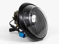 ES#3996463 - EL13BL.CL.BLK - 911/930/964 LED Headlight Conversion Set - Black Reflector, Clear Lens, Black Trim Ring - Transform the Look and the night time drivability of your Classic Porsche - Rennline - Porsche