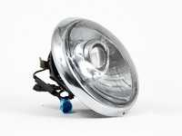 ES#3996469 - EL13CR.CL.CR - 911/930/964 LED Headlight Conversion Set - Chrome Reflector, Clear Lens, Chrome Trim Ring - Transform the Look and the night time drivability of your Classic Porsche - Rennline - Porsche