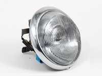ES#3996472 - EL13CR.FL.PRI - 911/930/964 LED Headlight Conversion Set - Chrome Reflector, Fluted Lens, Primed Trim Ring - Transform the Look and the night time drivability of your Classic Porsche - Rennline - Porsche