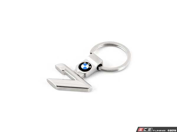 Genuine BMW - 80272454653 - BMW Key Chain - 7 Series (80-27-2-454-653)