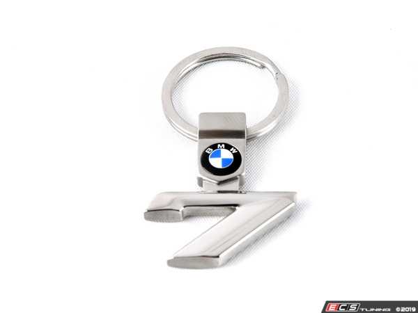 Genuine BMW - 80272454653 - BMW Key Chain - 7 Series (80-27-2-454-653)