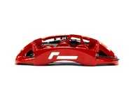 ES#4000308 - VWR650003-RED - Stage 3 Forged Monoblock Brake Upgrade - Red (380mm) - 6 piston calipers featuring two-piece floating high cast carbon discs. - Racingline - Audi Volkswagen