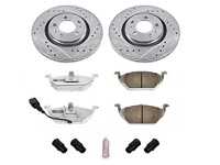 ES#3990450 - K839-26 - Z26 Street Brake Kit - Front (280x22) - Proven performance with minimal dust - Power Stop - Volkswagen