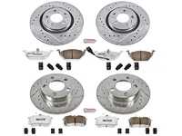 ES#3990451 - K840-26 - Z26 Street Brake Kit - Front and Rear (280x22/232x9) - Proven performance with minimal dust - Power Stop - Volkswagen