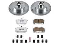 ES#3989886 - K369-26 - Z26 Street Brake Kit - Rear (226x10) - Proven performance with minimal dust - Power Stop - Volkswagen