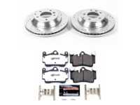 ES#3989958 - K5312-26 - Z26 Extreme Street Brake Kit - Rear (330x28) - Carbon fiber ceramic formula that offers extreme braking performance - Power Stop - Audi Volkswagen Porsche