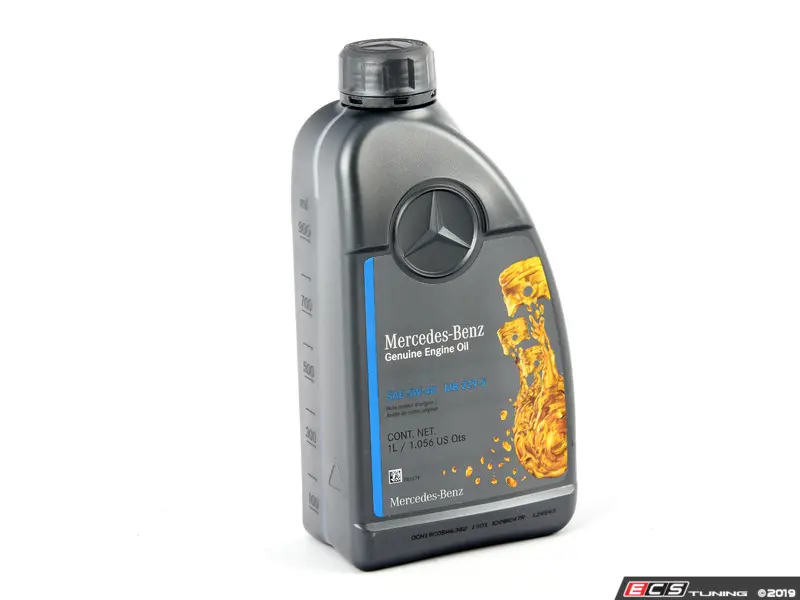 Genuine Mercedes Benz 000989790211bifu 5w 40 Full Synthetic Engine Oil Priced Each