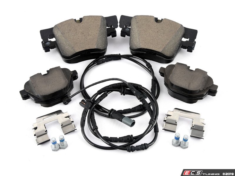 Genuine BMW 34112456868KT Brake Pad Service Kit Front & Rear