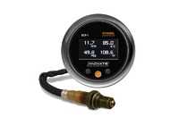 ES#4004412 - inn3903 - ECF-1: (FUEL) Ethanol Content & Air/Fuel Ratio Gauge - Four-in-one multi-gauge - Offers real-time calculated approximation of Ethanol content %, fuel temp, fuel pressure, and wideband O2 - Innovate Motorsports - Audi BMW Volkswagen