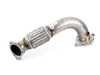 ES#3081272 - 8682659 - 3" Downpipe - Street Series - Non Resonated - 304 Stainless Steel construction with 200 cell high-flow catalytic converter - 42 Draft Designs - Audi