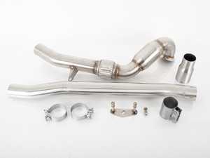 ES#4004495 - 023086ecs01KT -  MQB 4Motion / Quattro High Flow Catted Downpipe Kit - Unleash up to +20 Ft/lbs of WTQ with our ECS Tuning High Flow 200 Cell Catted Downpipe - ECS - Audi Volkswagen