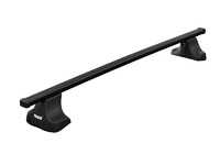 ES#4044649 - 1366KT3 - Thule SquareBar (50) Roof Rack Kit - Constructed with cold rolled, galvanized steel with welded seams for maximum strength - Thule - MINI