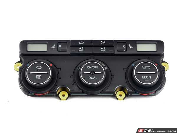 Genuine Volkswagen Audi - 1K0907044BN - A/C Control Unit (1K0 907 044 BN)