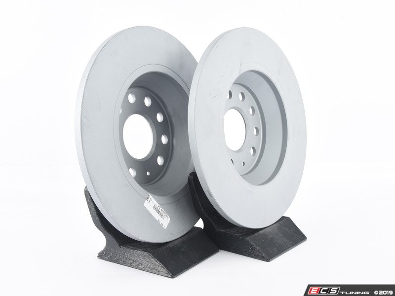 Zimmermann 3q0615601aKT2 Rear Brake Rotors Pair (300x12)