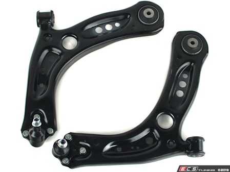 ES#4017791 - SBFIMK7CAP-R-B - Performance Front Control Arm Kit - Featuring RS3/TTRS style solid rubber bushings offering increased road feel and response during spirited driving - Includes ball joints. - Black Forest Industries - Audi Volkswagen