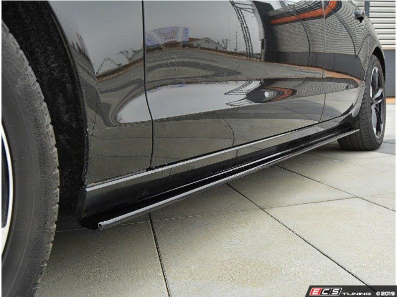 Maxton Design AUA6C7SD1G Side Skirt Diffusers Gloss Black