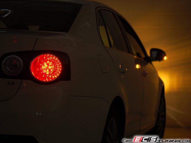 ECS News Jetta MKV LED Blackout Tail Lights