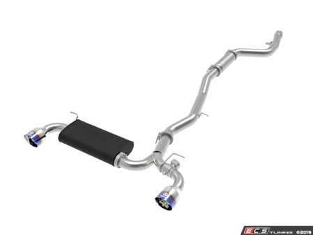 ES#4027426 - 49-36043-L - Takeda Cat-Back Exhaust System - Blue Flame Tips - Wake up your Supra with a new performance exhaust from aFe! - AFE - BMW