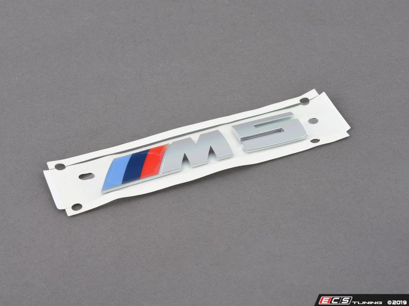 Genuine BMW - 51148063203 - Model Emblem - M5 (51-14-8-063-203)