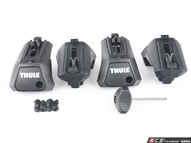 Thule 710401 Thule Evo Raised Rail Foot Pack