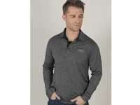 ES#4020675 - ACM0046BLKLG - Under Armour Long Sleeve Polo - Large - The perfect example of polished smart-casual style, this Under Armour long-sleeved polo shirt is a versatile addition to your wardrobe. - Genuine Volkswagen Audi - Audi
