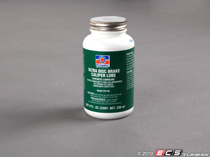 Permatex 24110 Disc Brake Caliper Lubricant 8oz Brush Top Bottle