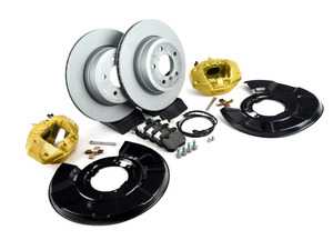 ES#3610630 - 34216786743KT - Rear BMW Performance Big Brake Kit - Featuring 324x22mm rear rotors with BMW Performance Dual piston calipers! - Genuine BMW M Performance - BMW