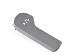 ES#3992313 - 7E18235339B9 - Hood Release Handle - Satin Black - Front hood release grab handle - Genuine Volkswagen Audi - Volkswagen