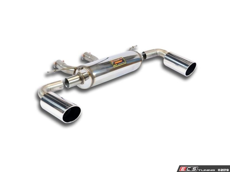 Supersprint - 984124 - Supersprint Performance Muffler (2x100mm)