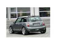 ES#3672290 - 10050135 - Hamann Roof Spoiler R50 R53 - Mounts to the factory roof spoil and adds a lifted wing - Hamann - MINI