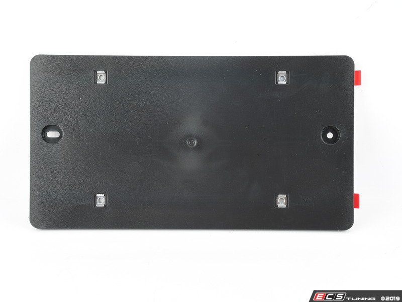 Genuine Volkswagen Audi 8T0827113A01C Rear License Plate Bracket