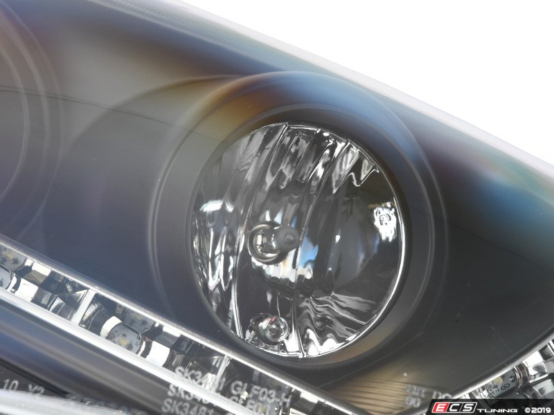 Spyder 5017529 Xenon Projector Headlight Set Black