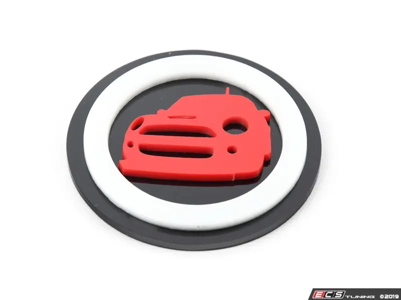 GoBadges LC0037 3D Mini RED 01-3 Magnetic Acrylic Layered Grill Badge/UV Stable & Weather-Proof/Works Grill Badge Holder