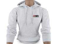 ES#4013749 - 6060730 - Ash ECS Pullover Hoodie - Small - Featuring full color ECS Tuning logo on left chest and full back - ECS - Audi BMW Volkswagen Mercedes Benz MINI Porsche