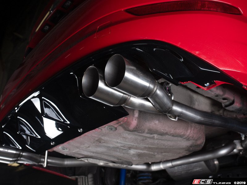 Assembled By ECS 027366ecs0103KT MK7 Jetta Borla Quad Tip CatBack