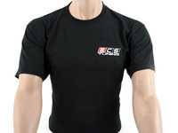 ES#4013731 - 6060700 - Black ECS Short Sleeve T-Shirt - Small - Featuring full color ECS Tuning logo on left chest and full back - ECS - Audi BMW Volkswagen Mercedes Benz MINI Porsche
