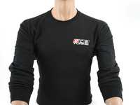 ES#4023693 - 6060752 - Black ECS Long Sleeve T-Shirt - Medium - Featuring full color ECS Tuning logo on left chest and full back - ECS - Audi BMW Volkswagen Mercedes Benz MINI Porsche