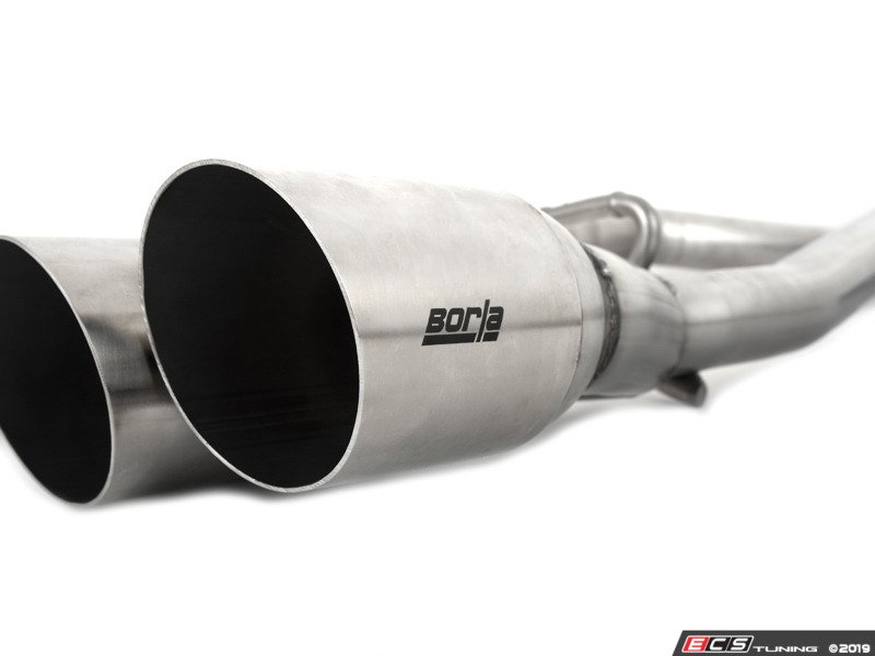 Assembled By ECS 027366ecs0103KT MK7 Jetta Borla Quad Tip CatBack