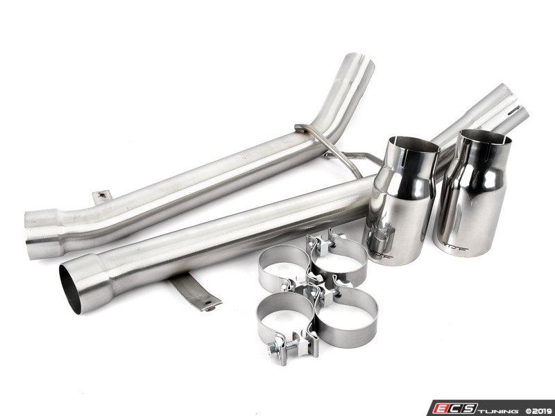 VRSF 10902050/03APOL E9X VRSF Stainless Steel Muffler Delete