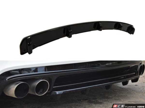Maxton Design - AUTT2RSRD1RD2C - Central Rear Splitter (With Vertical ...
