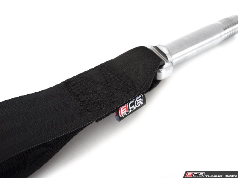 ECS 023419ECS0108 B9 A4/S4 Race Tow Strap Black