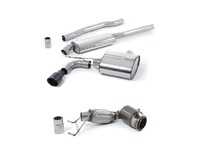 ES#4044430 - ssxm415KT - Turbo Back Resonated (Quieter) Kit - Cerakote Black Tip - Full milltek system with high flow sport cat - Milltek Sport - MINI
