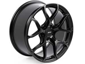 ES#4045233 - whl00017KT - 18" A01 Flow Formed Wheels - Set Of Four - 18"x8.5", ET45, 5x112, 18.5lbs - Satin Black Finish - APR - Audi Volkswagen MINI