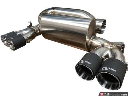 ES#4046203 - 11-045MB - Signature Performance Rear Exhaust System - Matte Black Tips - Reduces weight, improves torque and horsepower numbers, and adds a deeper more gowl-like sound than stock. - Active Autowerke - BMW