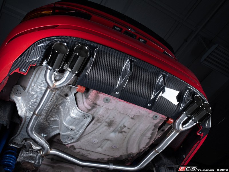 ECS News MK7 Jetta 1.4T Quad Tip Cat & Axle Back Exhaust System