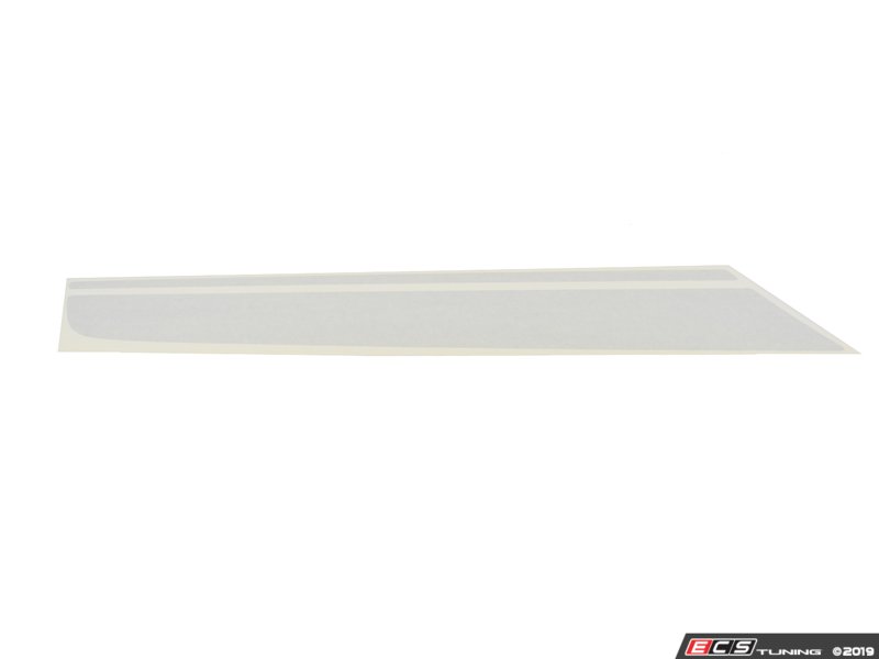 Genuine MINI - 51149807177 - Hood Stripe Left - White (51-14-9-807-177)