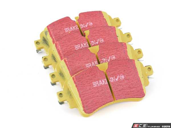 thumbnail image 2 of EBC YellowStuff Front Brake Pads For Audi TT Mk1 Quattro 1.8 Turbo 225 - DP41330R 2 of 6