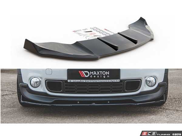 Maxton Design - MCCOS1FD1G - Front Splitter MINI Countryman R60 JCW ...