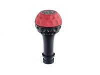 ES#4056938 - GSBSRC - BFI Heavy Weight Shift Knob Schwarz - Rosso Centaurus Leather - Black Anodized - Weighing in at approximately 235 grams the added inertial mass makes shifting effort substantially less while speeding up the process at the same time. - Black Forest Industries - Audi Volkswagen